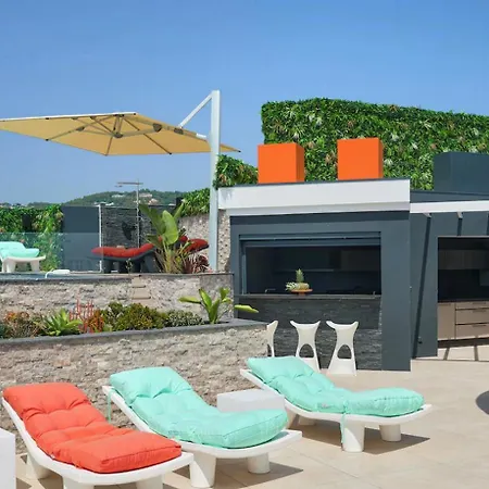 Penthouse With Pool La Croisette 戛纳