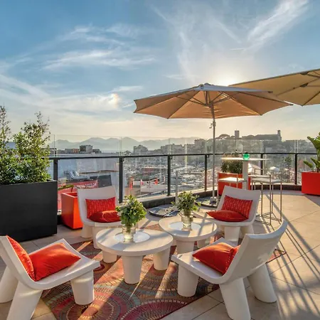 公寓 Penthouse With Pool La Croisette